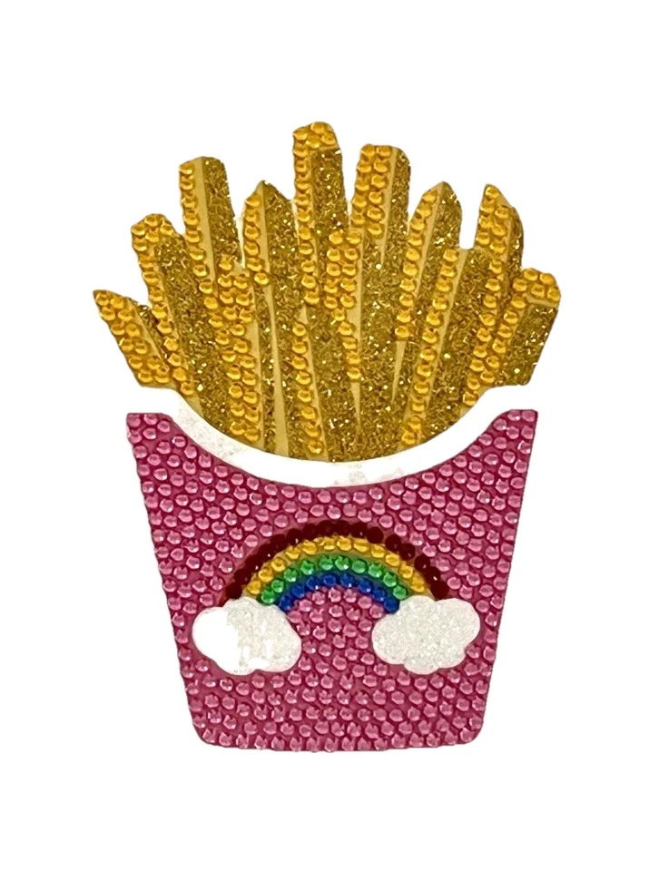 Papyrus Judith Leiber Birthday Card Gold Color- French Fries   Greeting Card - Image 3 of 4