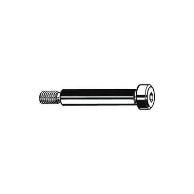 GRAINGER APPROVED M07111.200.0030 ShldrScrw,AlyStl,M16-2,30mmHdDia,PK5 38CZ40