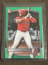 2025 Bowman - Prospects Kevyn Castillo #BP-82 Green Parallel 10/99 (RC)