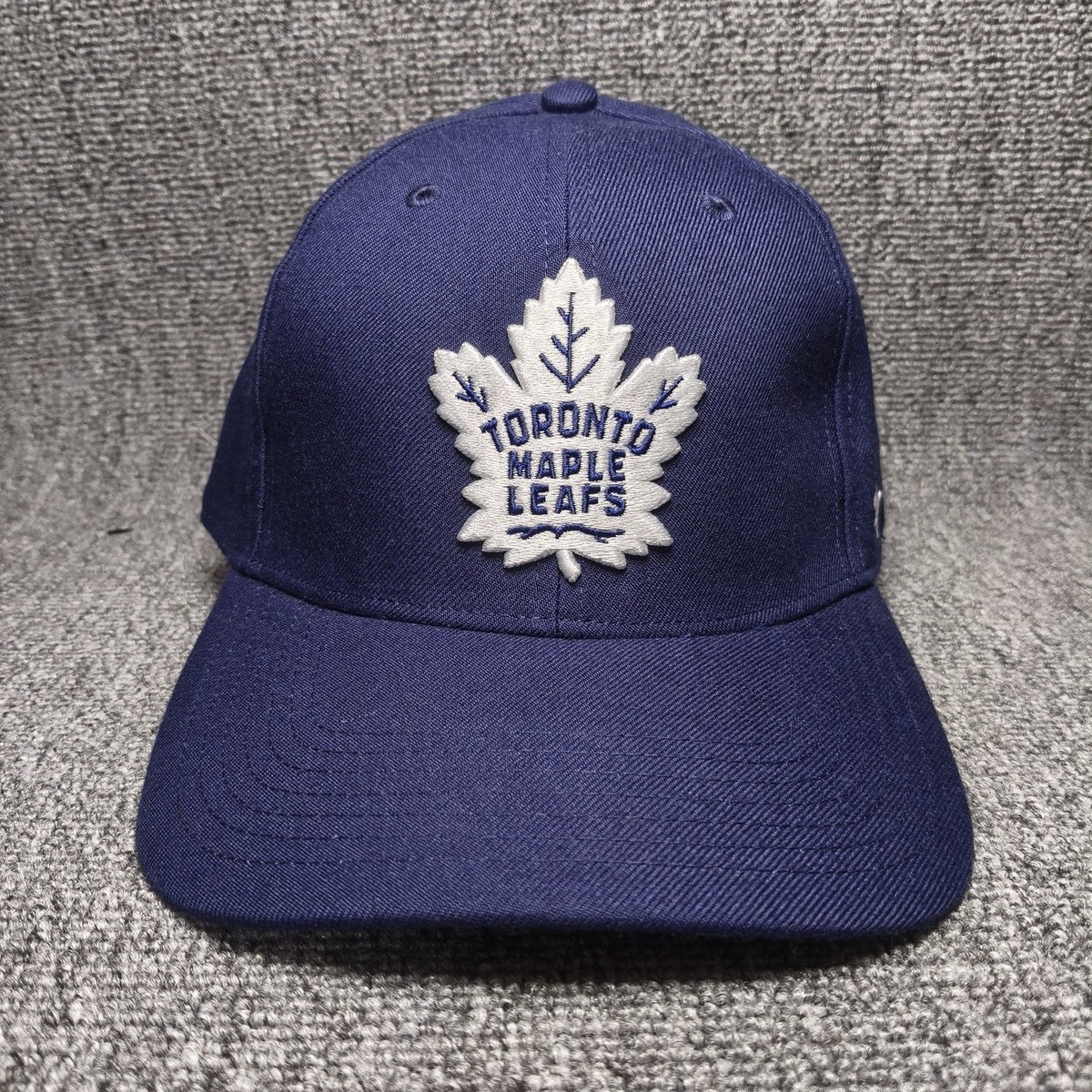 '47 Brand Toronto Maple Leafs NHL Blue Fitted Cap Embroidered Logo