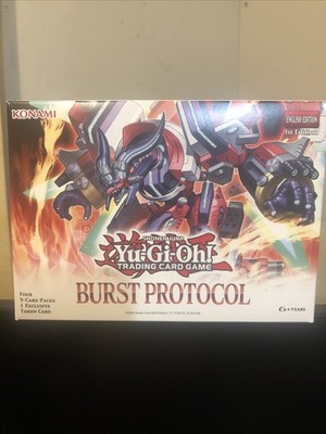 Yu-gi-oh!  Burst Protocol 1st Edition W Exclusive Token Card