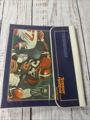 VINTAGE MEAD TRAPPER KEEPER FOOTBALL PLAYERS REFEREE TOUCHDOWN SCHOOL