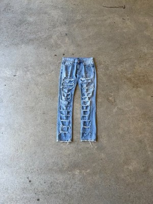 1017 Alyx 9sm SS19 Thorn Slashed Denim Men s Size 30 Made In Italy