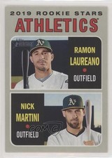 2019 Topps Heritage Rookie Stars Nick Martini Ramon Laureano #21 8k4