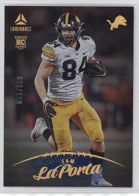 2023 Panini Luminance Rookie Blue 46/150 Sam LaPorta #131 Rookie RC 1g93