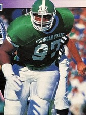 Bobby Wilson 1991 Score #606 Michigan State Spartans FOOTBALL Austin Polytech