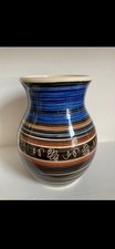 I.O.W Totland Bay Pottery Vase. 14x10cms