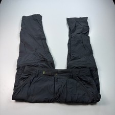 REI Convertible Cargo Pants Mens 36x31 Gray Nylon Outdoors Hiking Relaxed Fit