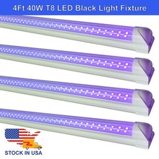 4 Ft UV Led Black Light Bar to Creat Fun Atmosphere in Halloween Christmas Party