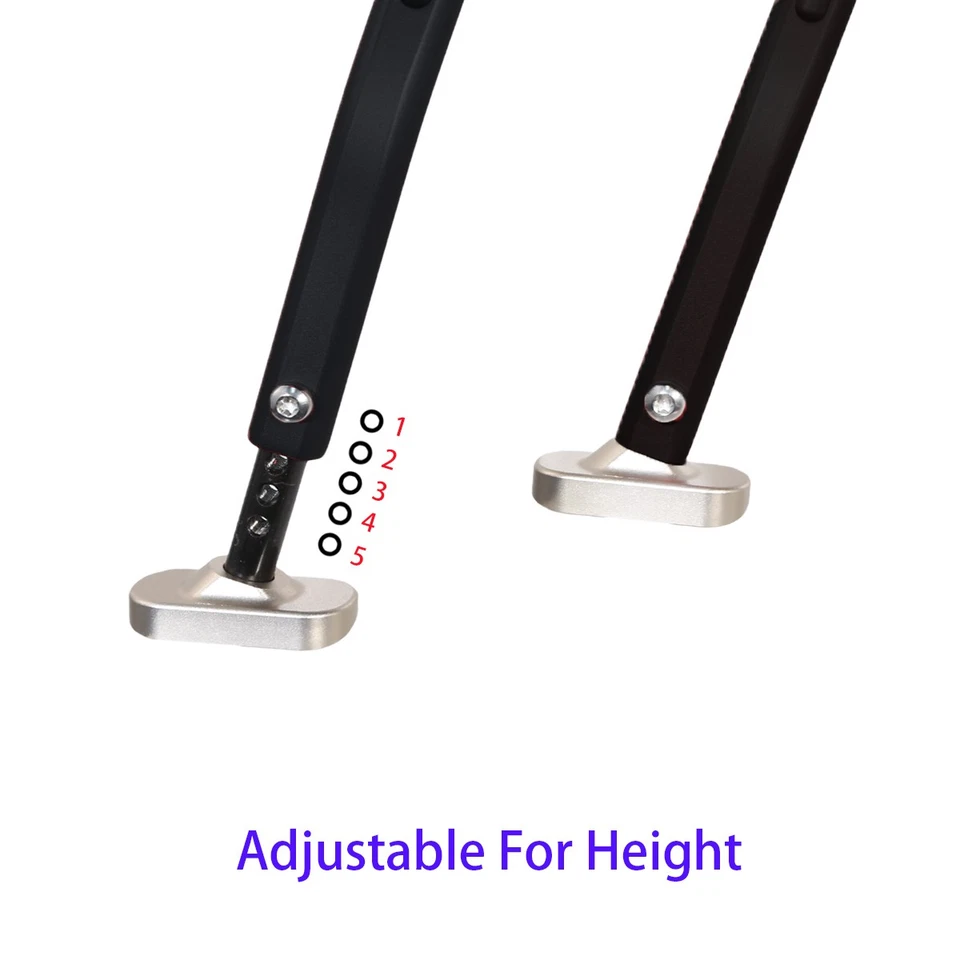 1Black Side Stand Add-On Kickstand Compatible For Honda 2013–2024 CRF450R - Image 2 of 4