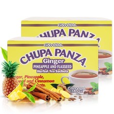 Tea CHUPA Panza, Tea Based ONGINGER Root, PINNEAPPLE, Flaxseed  Cinnamon 30...