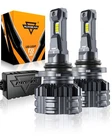AUXBEAM F22 9006 LED Headlight Kit 110W 24000LM Low Beam High Power 6500K Canbus