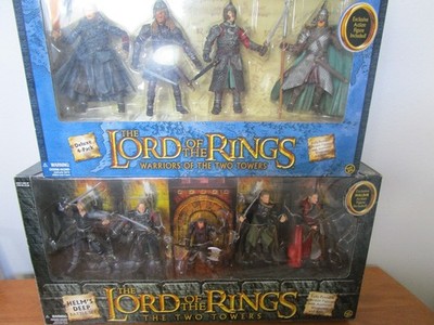 LORD OF THE RINGS TWO TOWERS HELM'S DEEP BATTLE SET Warriors of the Two Towers