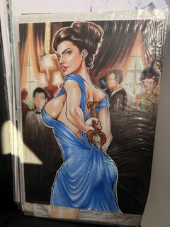 (09"x12") Original Art Lot From Multiple Artists Ed Benes Studio