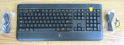 Logitech K800 Wireless Keyboard Illuminated With Unifying Receiver Excellent