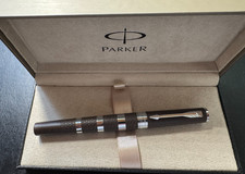 Parker Ingenuity Large Brown Rubber and Metal Chrome Trim 5th Technology