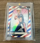 Drake Maye 2024 Prizm Red White And Blue Prizm Rookie Card #329