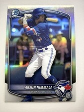 2025 Bowman Draft - Chrome Arjun Nimmala #BDC-35 Refractor (RC)