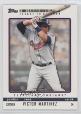 2009 Topps Ticket To Stardom Perforated Victor Martinez #54 0v7