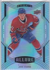20/21 ALLURE..JAKE EVANS..DOUBLE RAINBOW..ROOKIE..SP..CARD # 112..CANADIENS