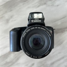 CANON EOS Rebel S w/ Canon Zoom Lens EF 80-200mm 1:4.5-5.6 Untested