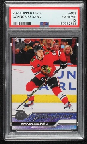 2023 Upper Deck Series 2 Young Guns Connor Bedard #451 PSA 10 GEM MT Rookie RC