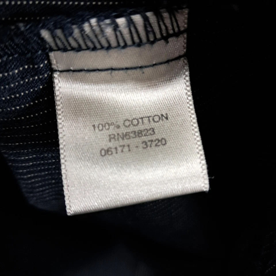 Pantalones cortos chinos para mujer Christopher & Banks a rayas negros 14 Foto 4 de 4