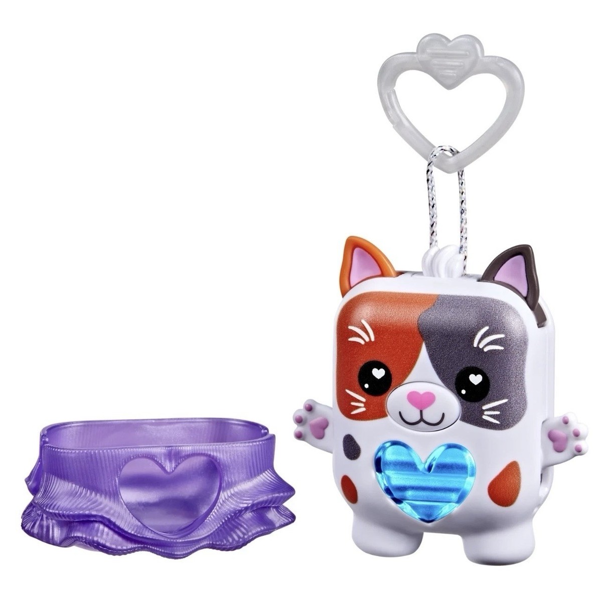 キャットフード mana Hasbro Nanomals Mano-Mals Purrnelope The Calico Cat Digital Pet