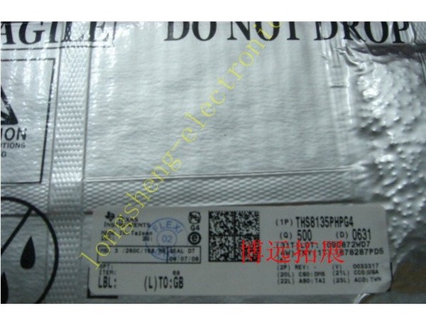 3 piezas THS8135PHP IC DAC TRPL 10 bits video 240M 48-HTQFP #dd