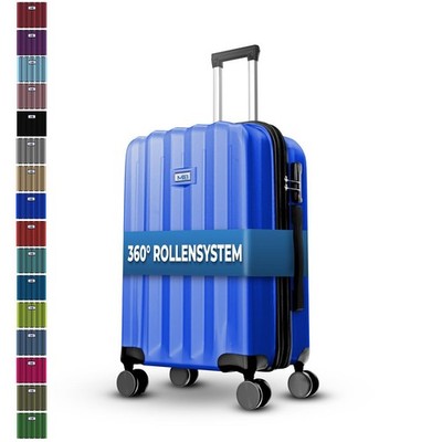 Reisekoffer 1052 Reisetasche Koffer Handgepäck Tasche Trolley ABS 3tlg 