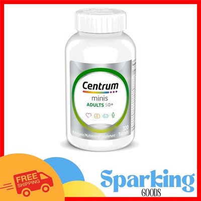 Comprehensive Multivitamin for 50+ Adults - 320 Tablets for Optimal Health