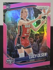 Lucy Olsen 2025 Panini Prizm WNBA #104 Pink Prizm #/175