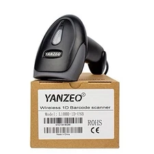 Yanzeo  Barcode Scanner with USB Cable Black