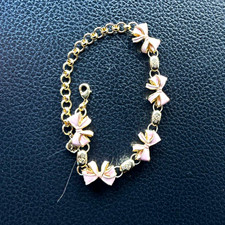 Kendra Scott x LoveShackFancy Bow Gold Delica...