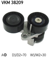 SKF Riemenspanner Keilrippenriemen VKM 38209 FüR BMW E90 E93 E88 E82 E91 E92 3Er