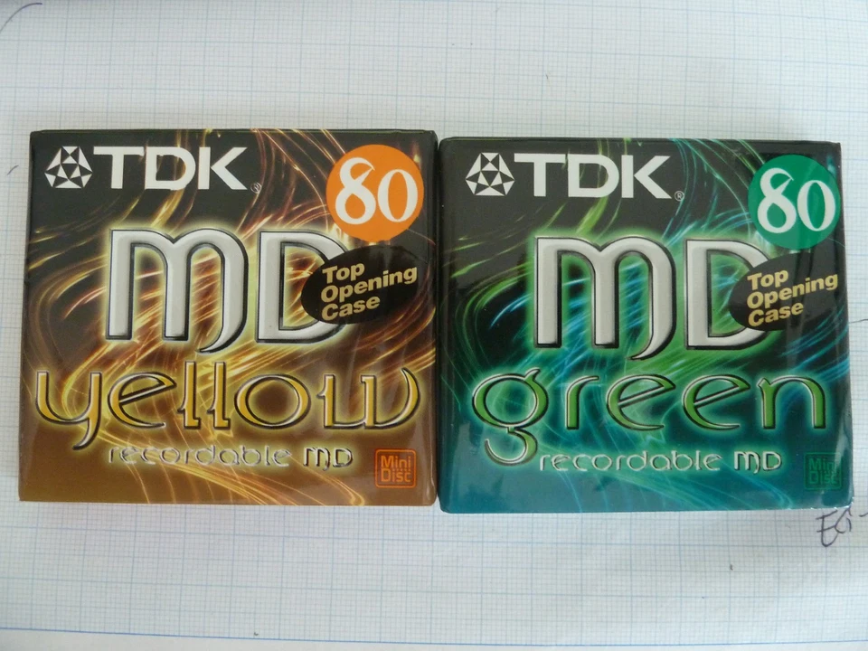 SONY Mini Disc 80 Neu OVP 2 Stk.