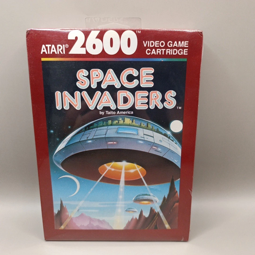 Space Invaders Sur Atari 2600 – Version PAL, Rare Et En Boîte