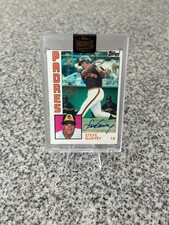 2021 Archives Signature Series 65/87 Steve Garvey (1984 Topps) Buyback Auto Read