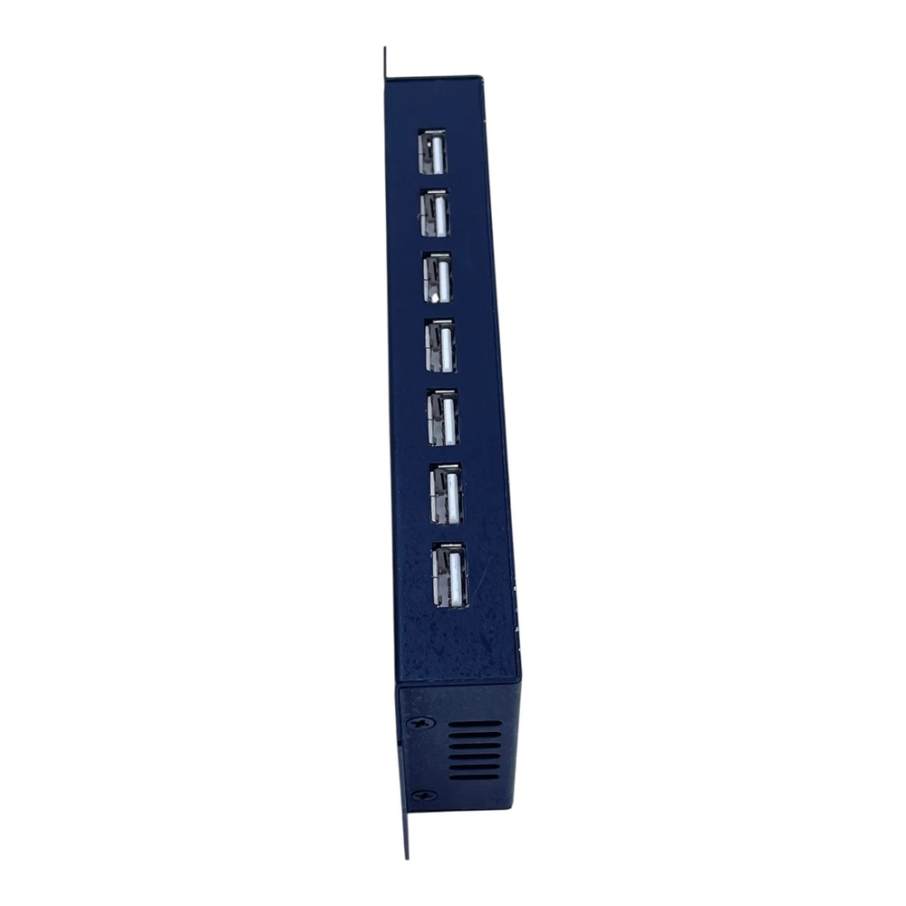 Industrial USB Hub 7-Port Active for DIN Rail 12V/5V Supply Industrial USB Hub 7-Port Active for DIN Rail 12V/5V Supply