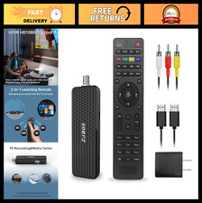 1080P Digital TV Converter Box, ATSC Tuner, HDMI RCA Output, USB Playback, Rem