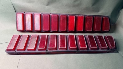 1973 1974 Dodge Charger SE Rallye OEM Taillight Lenses Set