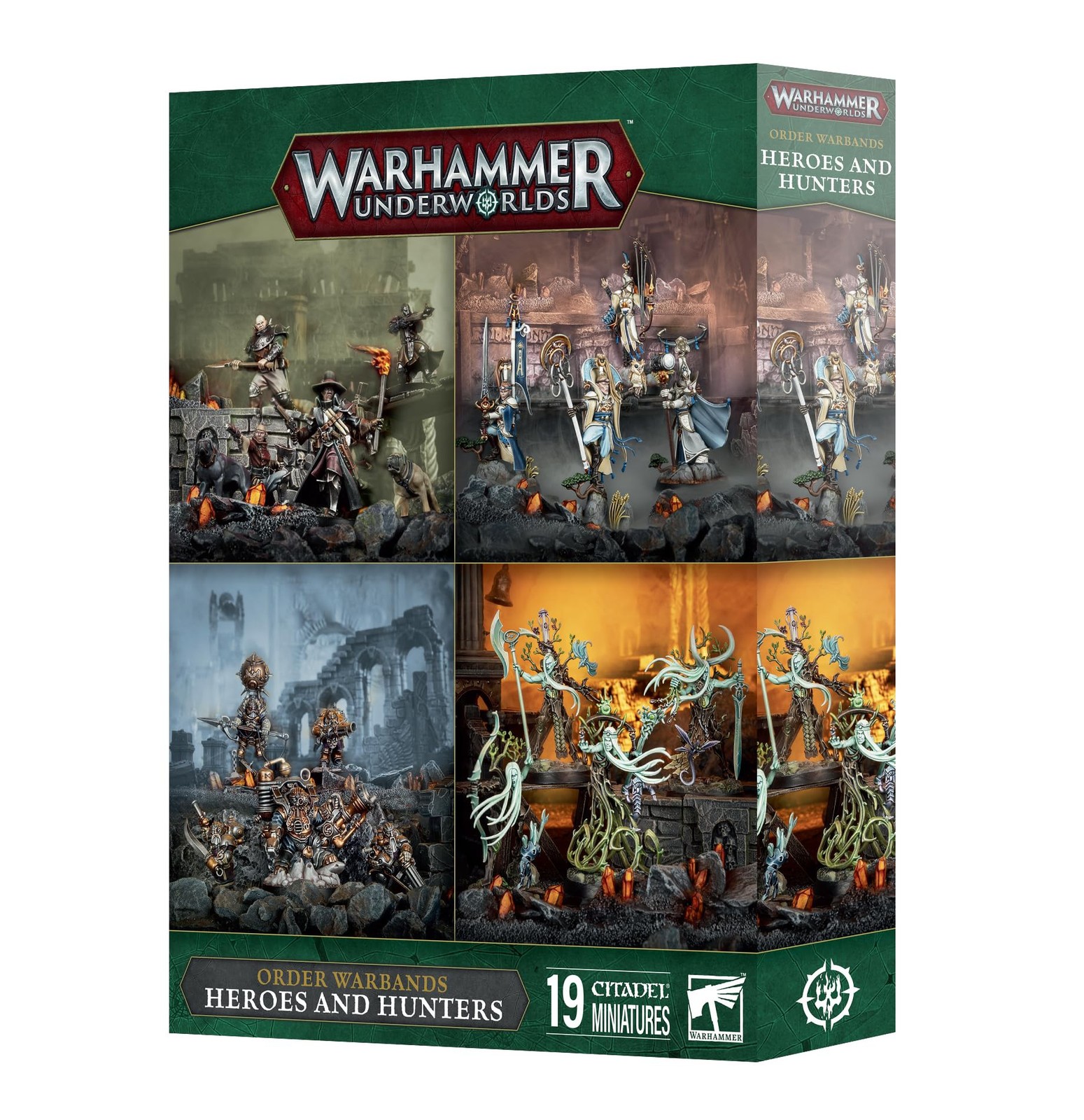 Warhammer Underworlds : Heroes and Hunters (4 Warband Pack) - Games Workshop