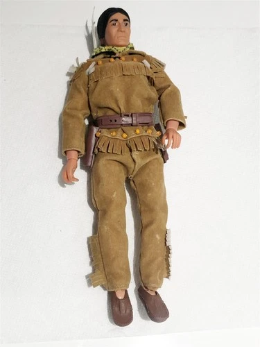 1970s MARX THE LONE RANGER TONTO INDIAN FIGURE BEAUTIFUL CONDITION