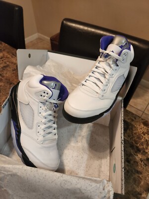Nike Air Jordan 5 Retro Dark Concord Size 9.5 | eBay display picture 3