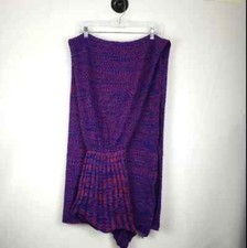 Adult Knit Multicolored Mermaid Blanket Tale