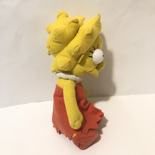 I Simpson Lisa 20th Century Fox 13in Peluche La Fabbrica dei Giocattoli Peluche 2013 - Foto 7 di 8