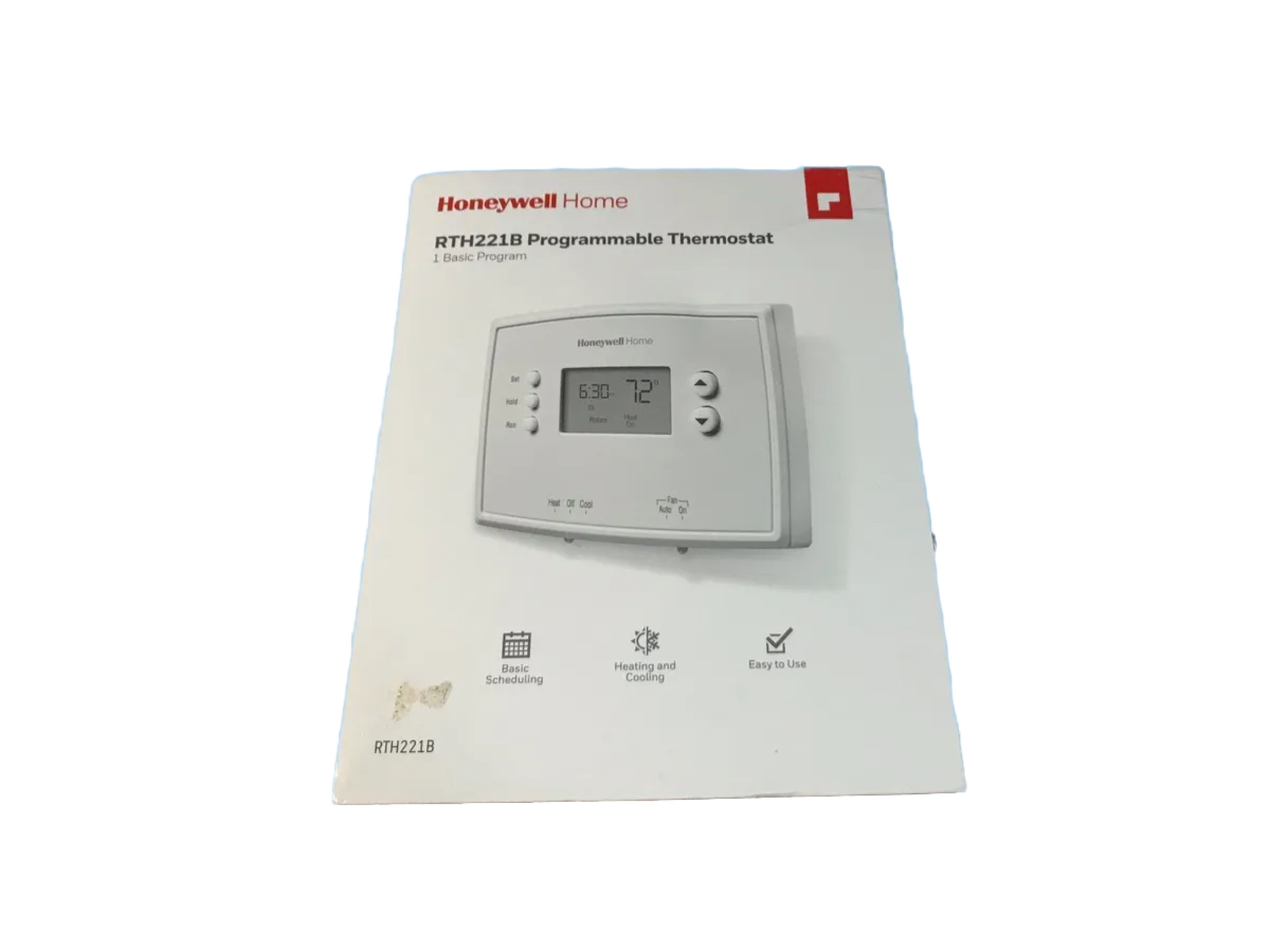 Honeywell Home Rth221b1039 User Manual Honeywell 1-Week