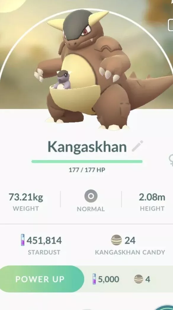 0115 Kangaskhan - Chance or Guaranteed Lucky - Pokemon Go