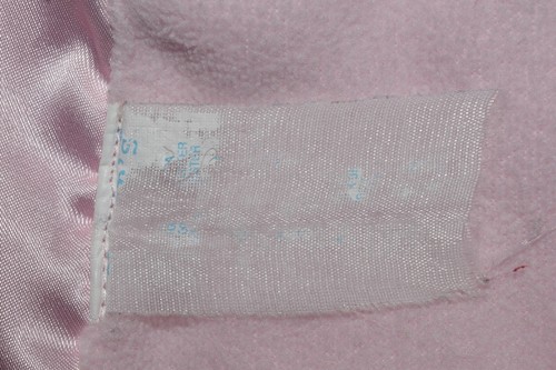 Carter's Mommy's Little Sweetheart Pink Ribbed Fleece Baby Blanket Heart Flowers - Picture 8 of 8