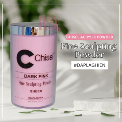 CHISEL ACRYLIC POWDER #DAPLAGHIEN 22OZ DARK PINK | eBay